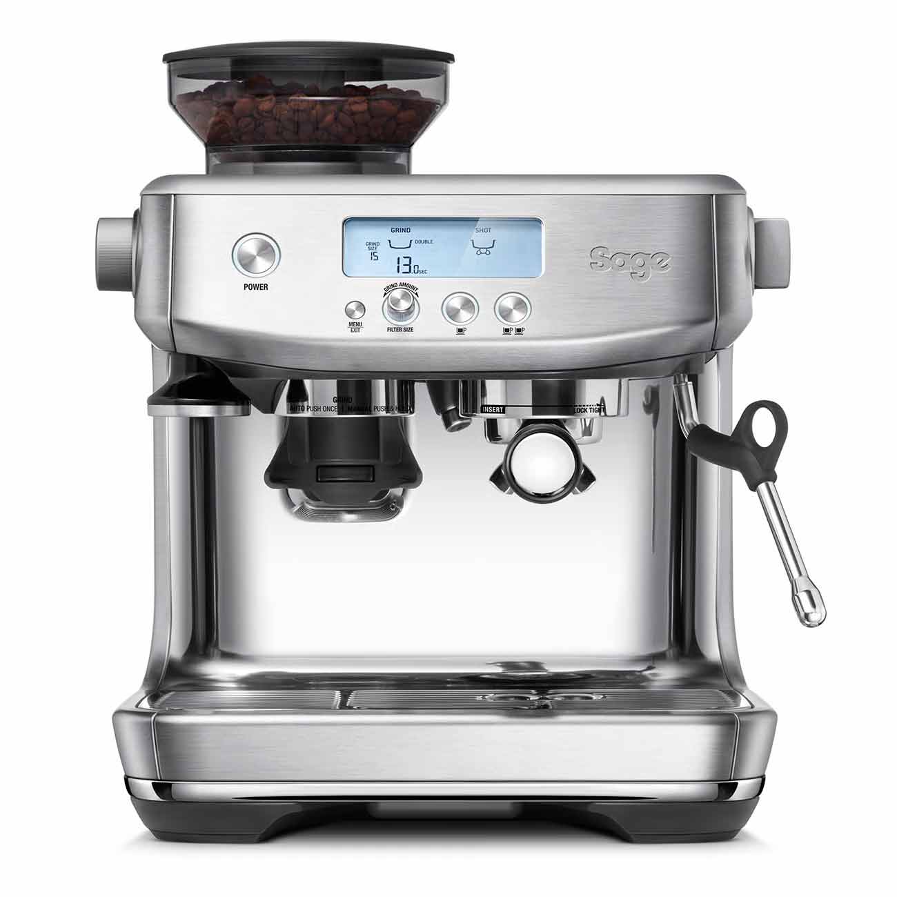 Sage Barista Pro – (Brushed Stainless Steel) Espresso Machine